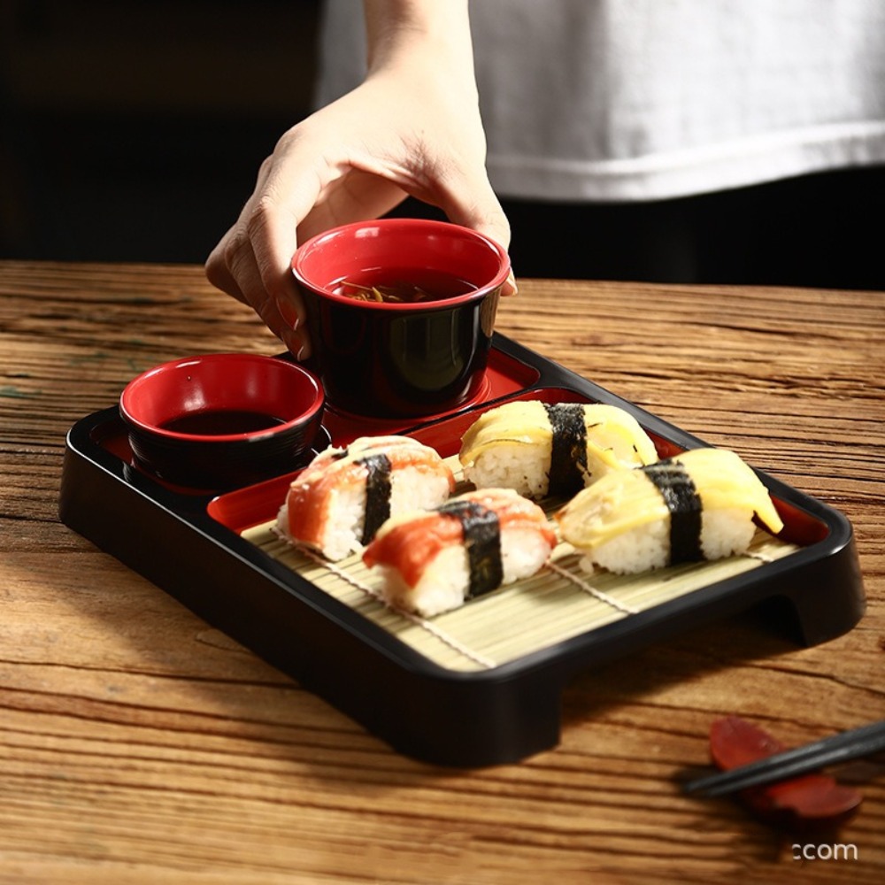 Sushi Mat Bamboo - Japanese Style Cold Noodle Dish with