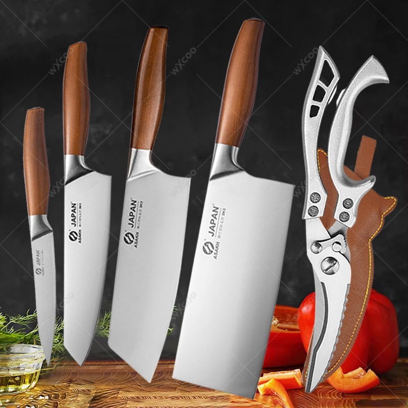 Wok Carbon Steel - WXCOO Japanese Kitchen Knives Stainless Steel