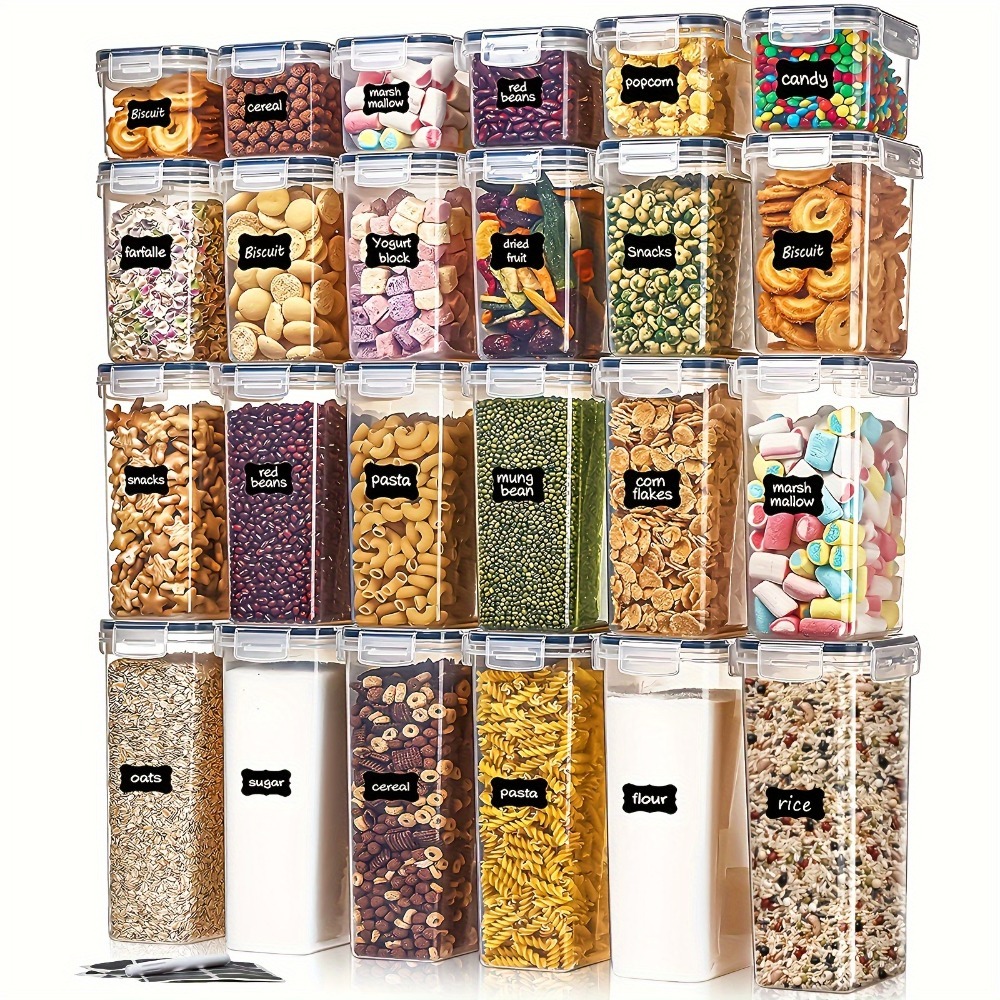 Home Cooking Food - 24Pcs Food Storage Containers 12 Boxes