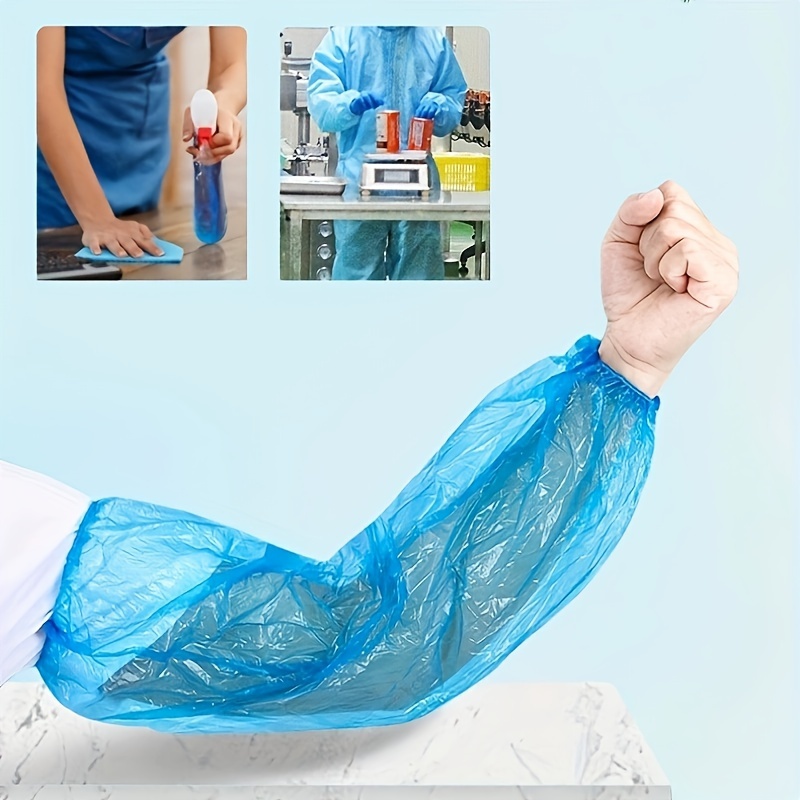 Home Cooking Oil Disposal - 10pcs Disposable Waterproof Plastic Oversleeves Oil-proof