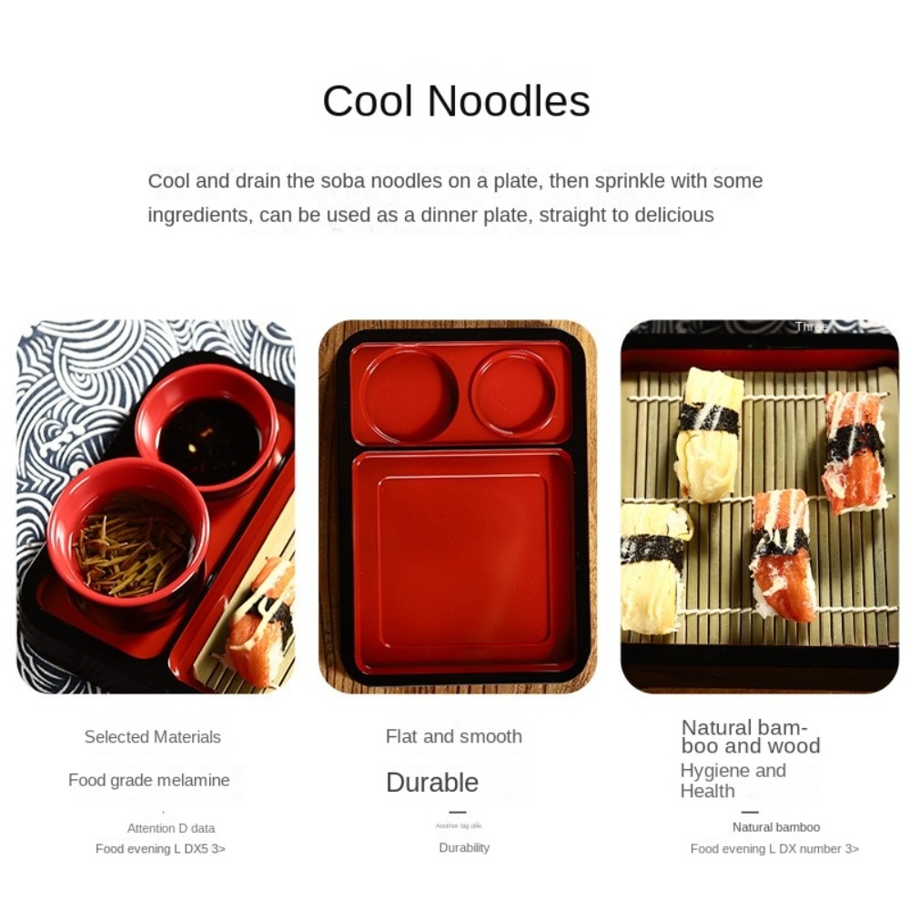 Sushi Mat Bamboo - Japanese Style Cold Noodle Dish Multipurpose