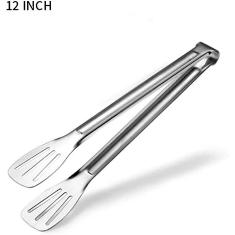 Home Cooking Help - Stainless Steel Food Tongs Kitchen Utensils