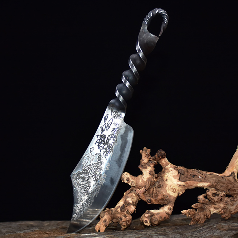 Wok Carbon Steel - 5.5 Inch Utility Knife Sharp Boning