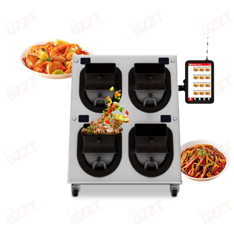 Home Cooking On - 12.8kw Independent Control 4 Drums Industrial