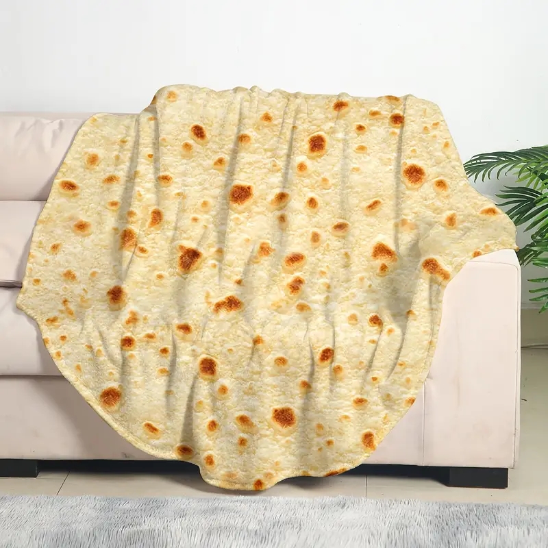 Tortilla Warmer Cloth - 1pc Soft and Warm Mexican Tortilla