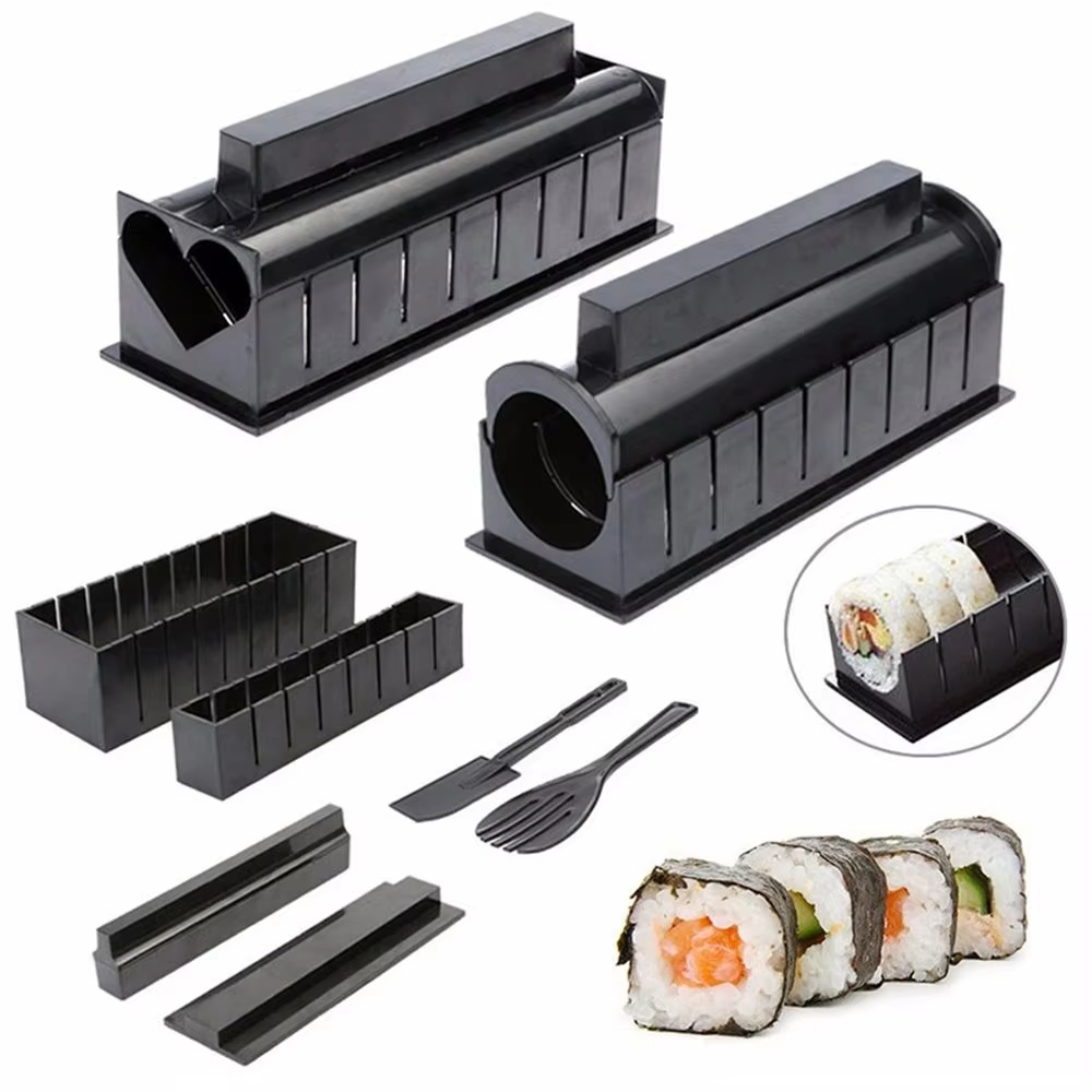 Sushi Mat Bamboo - 3/10pcs Set Japanese Sushi Maker 3