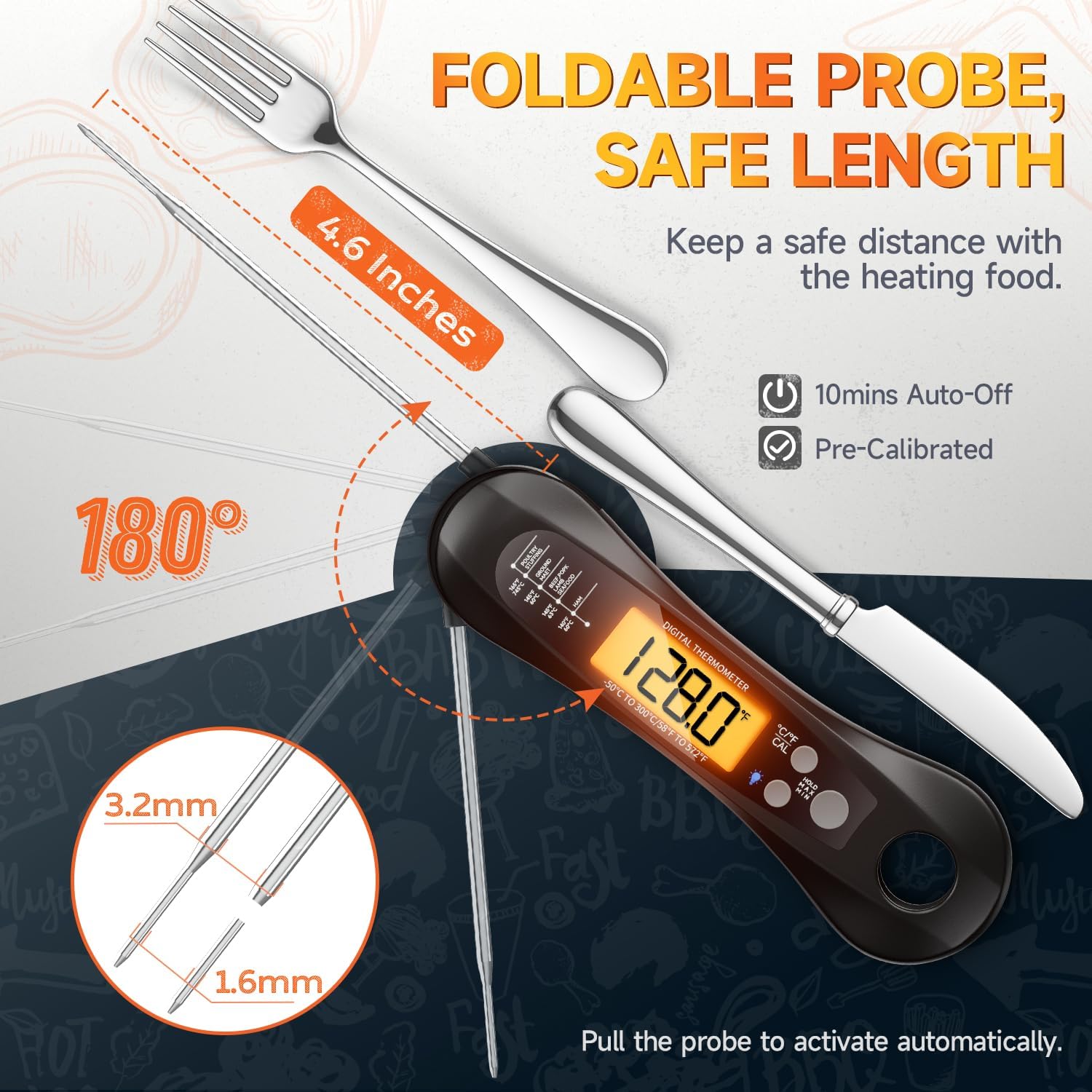 Digital Meat Thermometer Water - đánh giá và giá Home Cooking Help