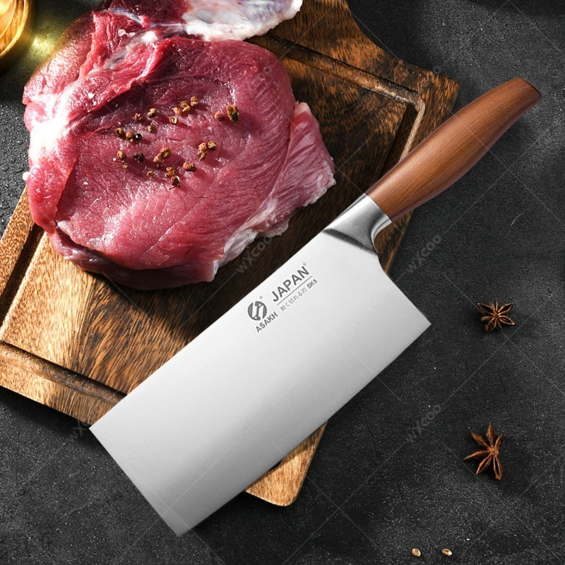 WXCOO Japanese Kitchen Knives  - đánh giá và giá Wok Carbon Steel