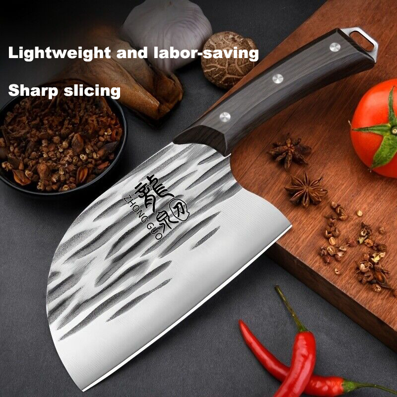 1PC Forged kitchen knife, hous - đánh giá và giá Wok Carbon Steel
