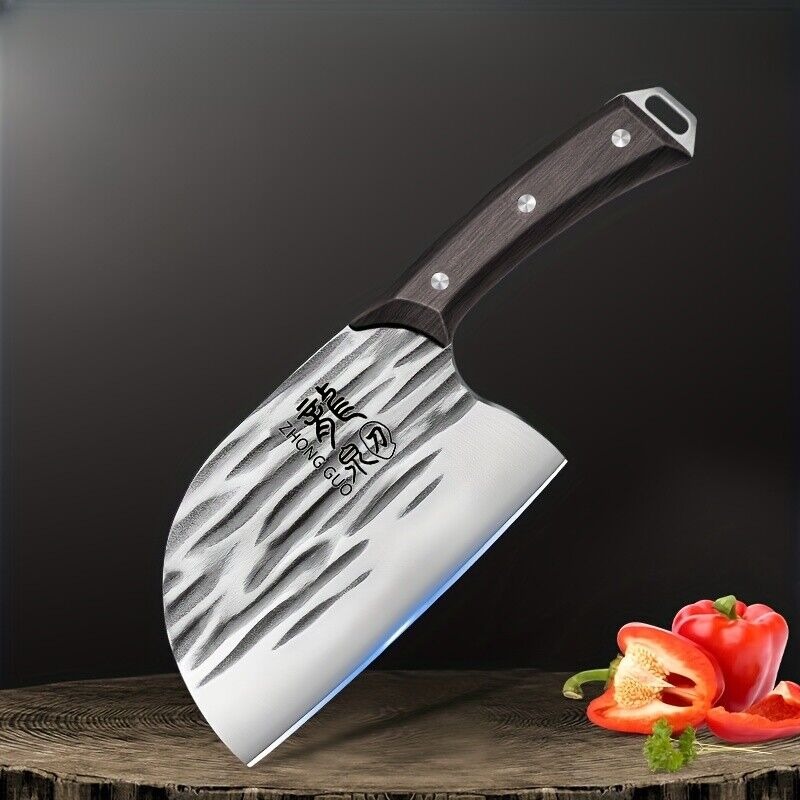 1PC Forged kitchen knife, hous - đánh giá và giá Wok Carbon Steel