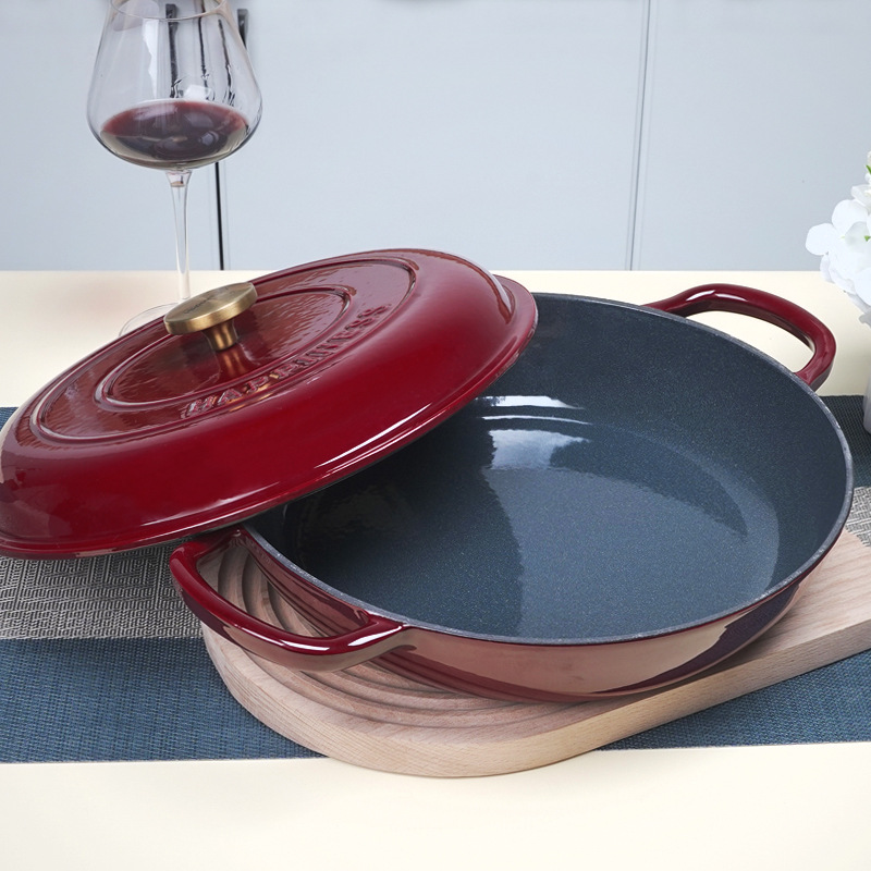 Multi-functional Cast Iron Ste - đánh giá và giá Dutch Oven Enamel