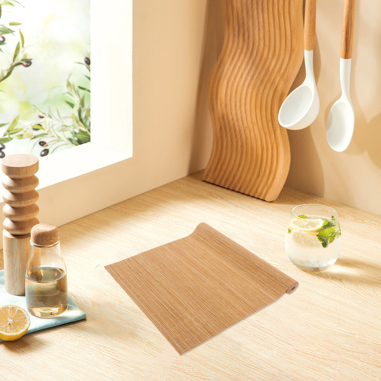 Bamboo Placemat Rustic Cuttabl - đánh giá và giá Sushi Mat Bamboo