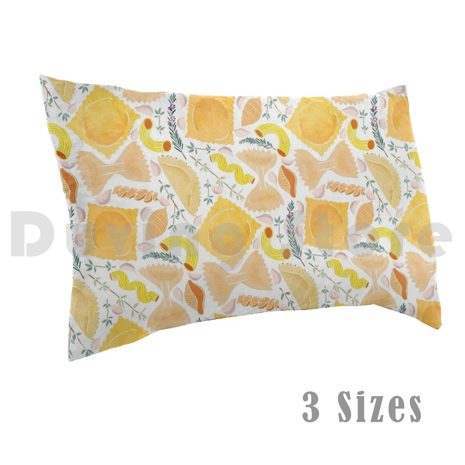 Pasta Pattern On White Pillow  - đánh giá và giá Home Cooking On