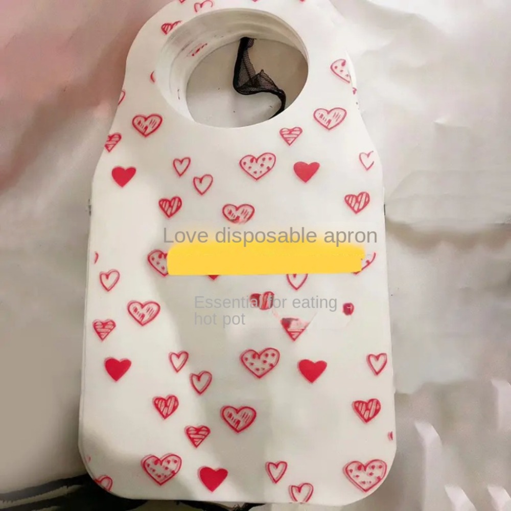 10Pcs/Bag Heart Printed Dispos - đánh giá và giá Home Cooking Oil Disposal