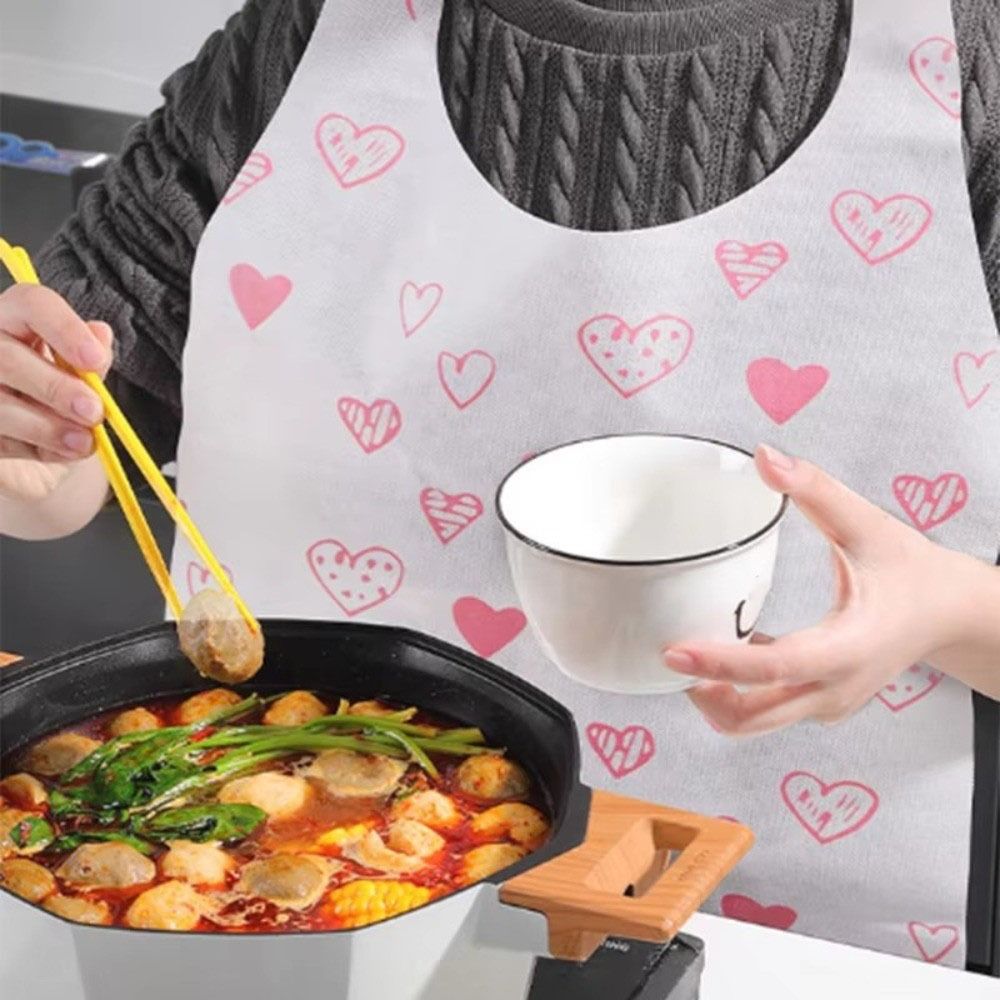 10Pcs/Bag Heart Printed Dispos - đánh giá và giá Home Cooking Oil Disposal