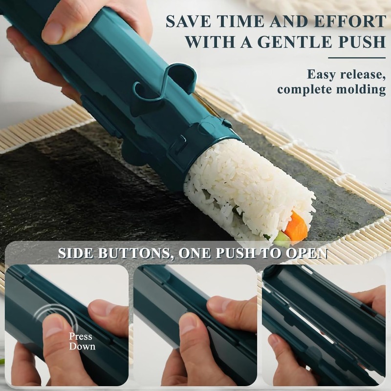 Sushi Making Kit,Bamboo Sushi  - đánh giá và giá Sushi Mat Bamboo