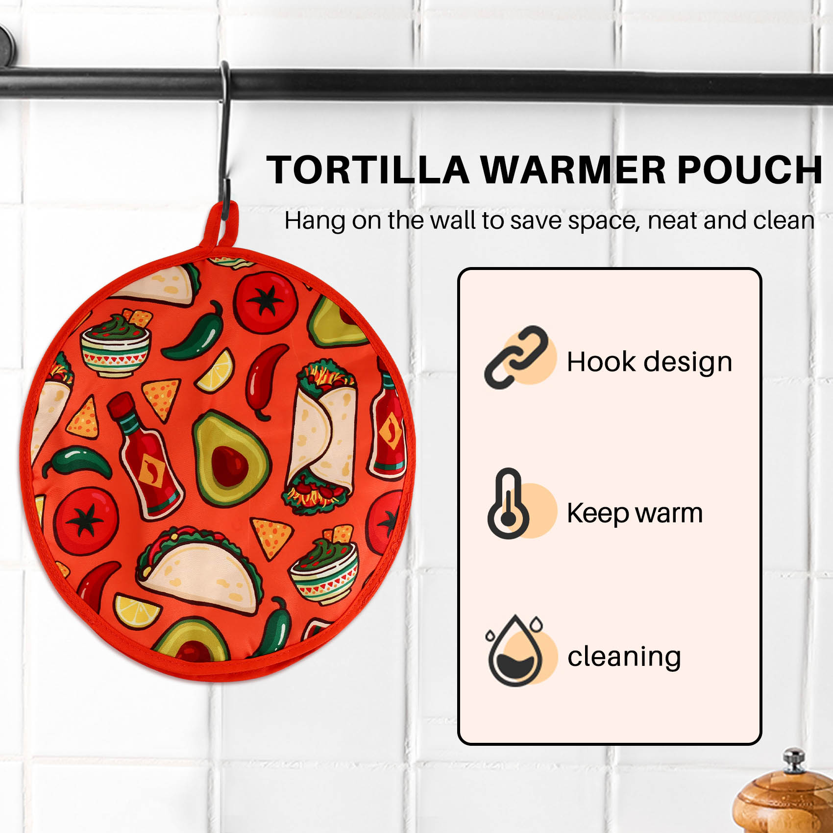 ABRE-12Inch Cloth Bag For Burr - đánh giá và giá Tortilla Warmer Cloth