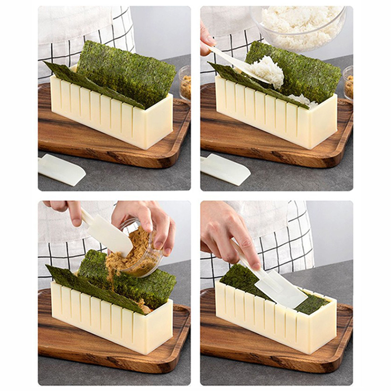 Make Sushi Machine Cutter Sush - đánh giá và giá Sushi Mat Bamboo