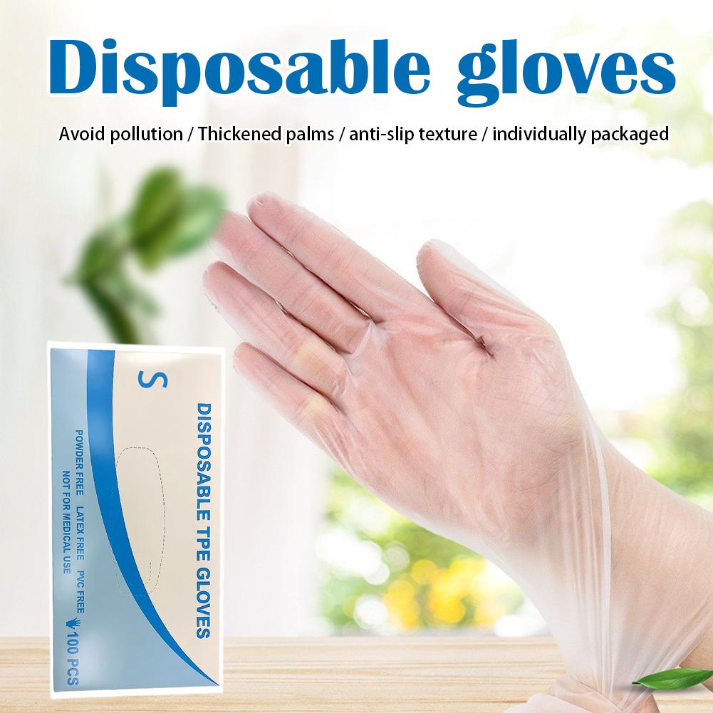 100pcs/set Disposable TPE Glov - đánh giá và giá Home Cooking Oil Disposal