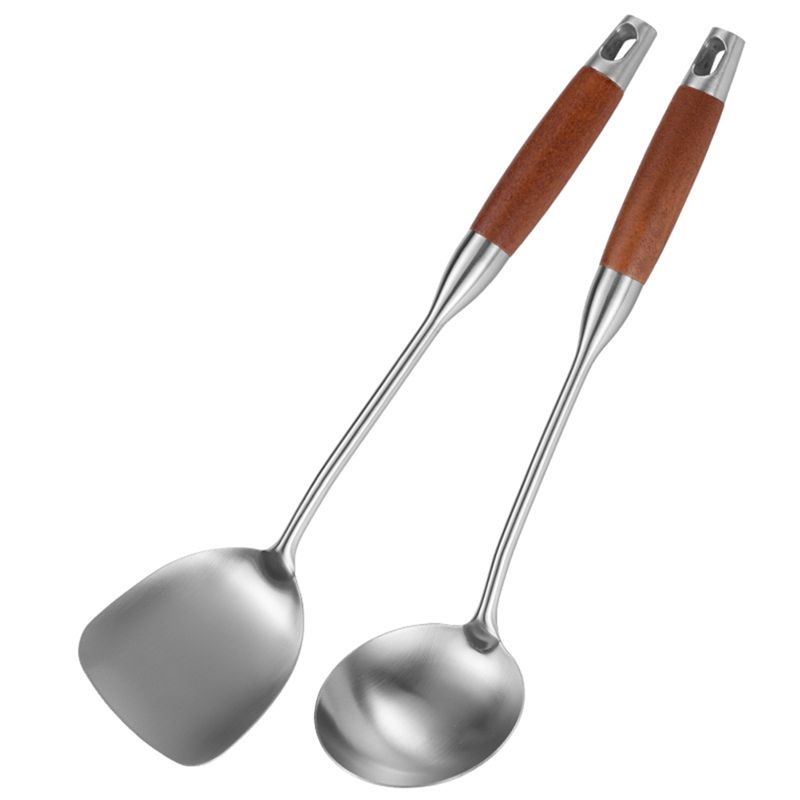 M12K-Stainless Steel Spatula F - đánh giá và giá Wok Carbon Steel