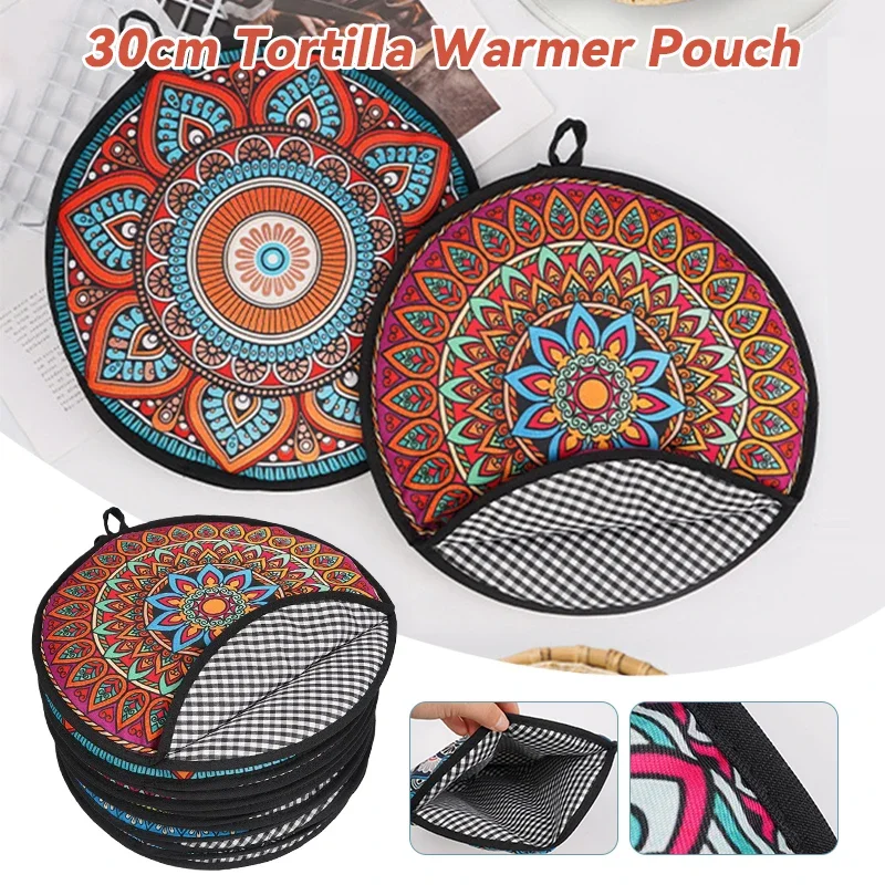 Portable 30cm Tortilla Warmer  - đánh giá và giá Tortilla Warmer Cloth