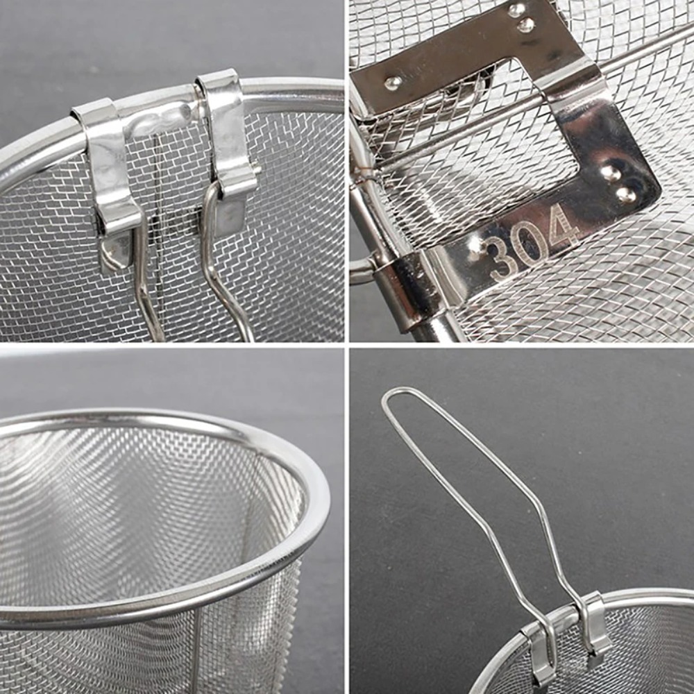 Round Fry Basket with Folding  - đánh giá và giá Home Cooking Restaurants