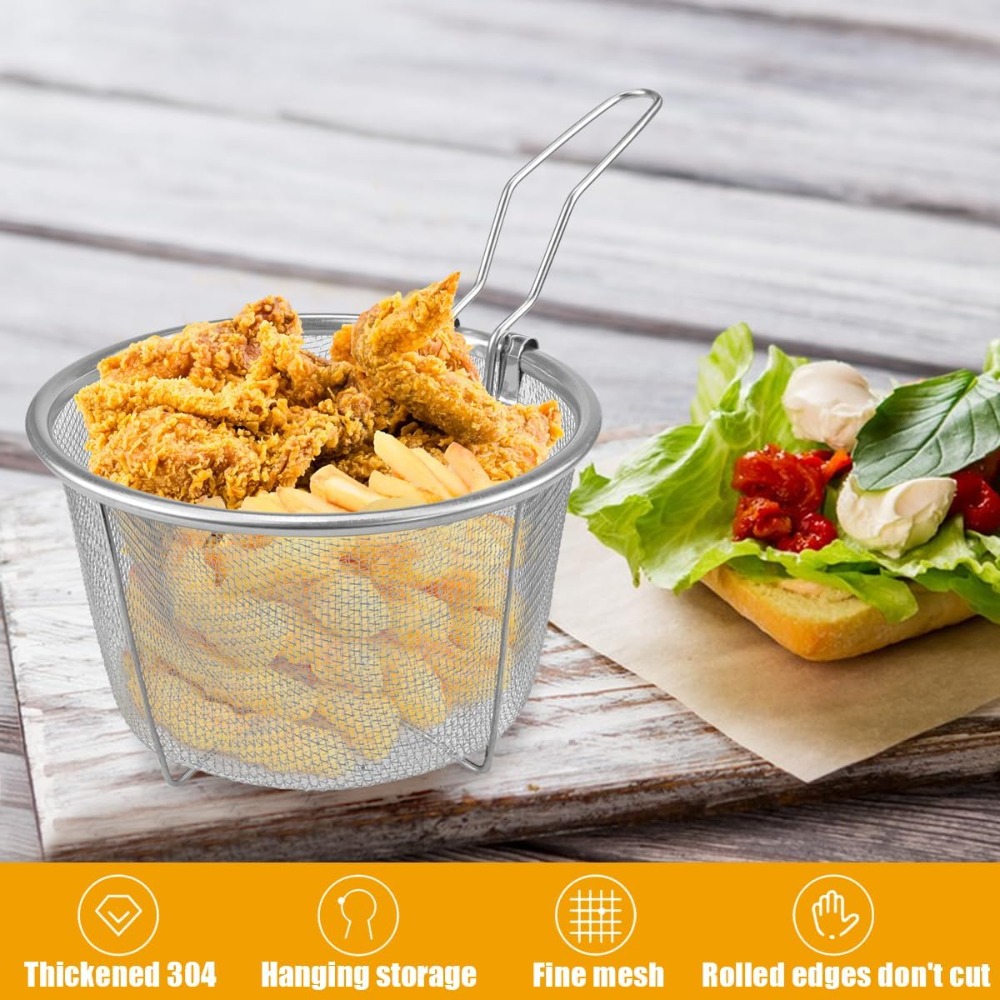 Round Fry Basket with Folding  - đánh giá và giá Home Cooking Restaurants