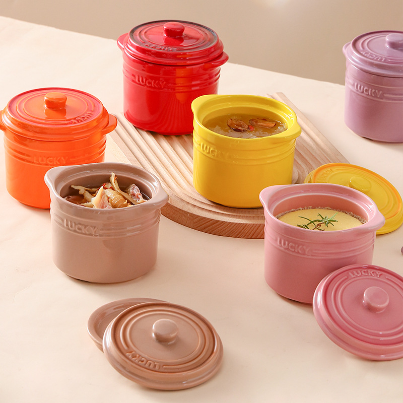 Double Lid Ceramic Bowl,Bird's - đánh giá và giá Home Cooking Help
