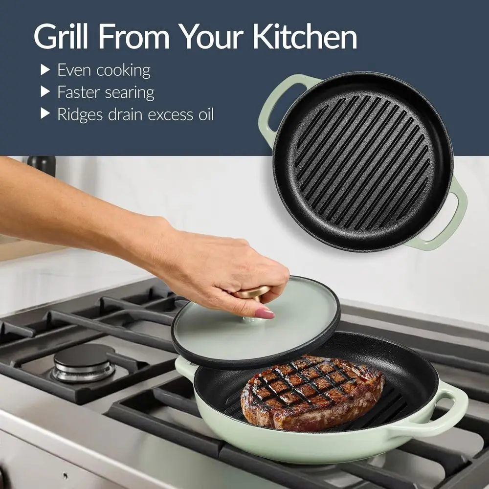 Cookware Set: 2Qt Non-Stick Sk - đánh giá và giá Dutch Oven Enamel