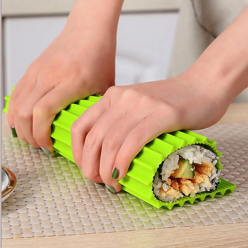 Imitation Bamboo Silicone Sush - đánh giá và giá Sushi Mat Bamboo