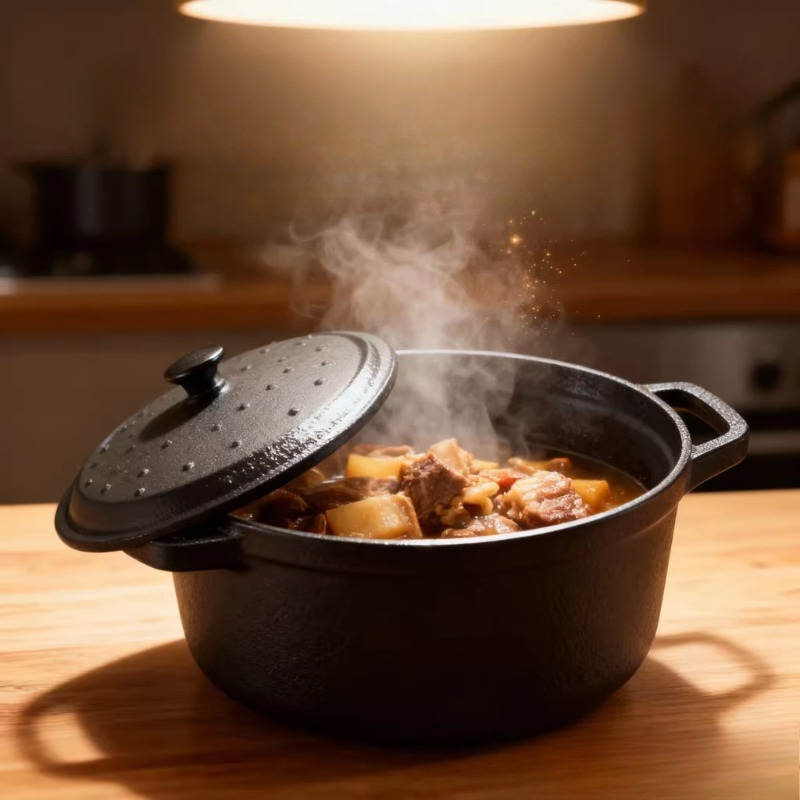 Enameled Cast Iron Dutch Oven, - đánh giá và giá Dutch Oven Enamel