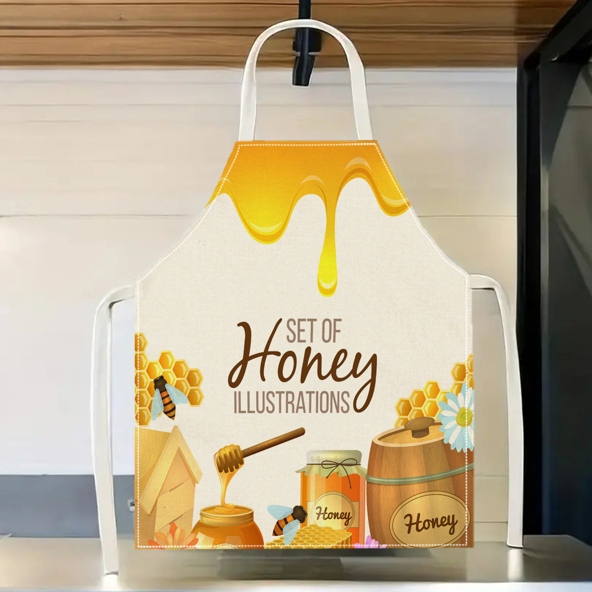 1pc Honey Bee Apron Sweet Kitc - đánh giá và giá Home Cooking Ideas