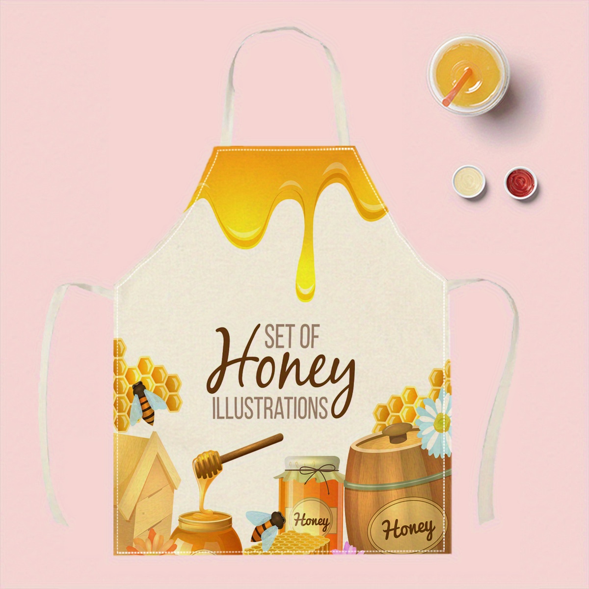 1pc Honey Bee Apron Sweet Kitc - đánh giá và giá Home Cooking Ideas