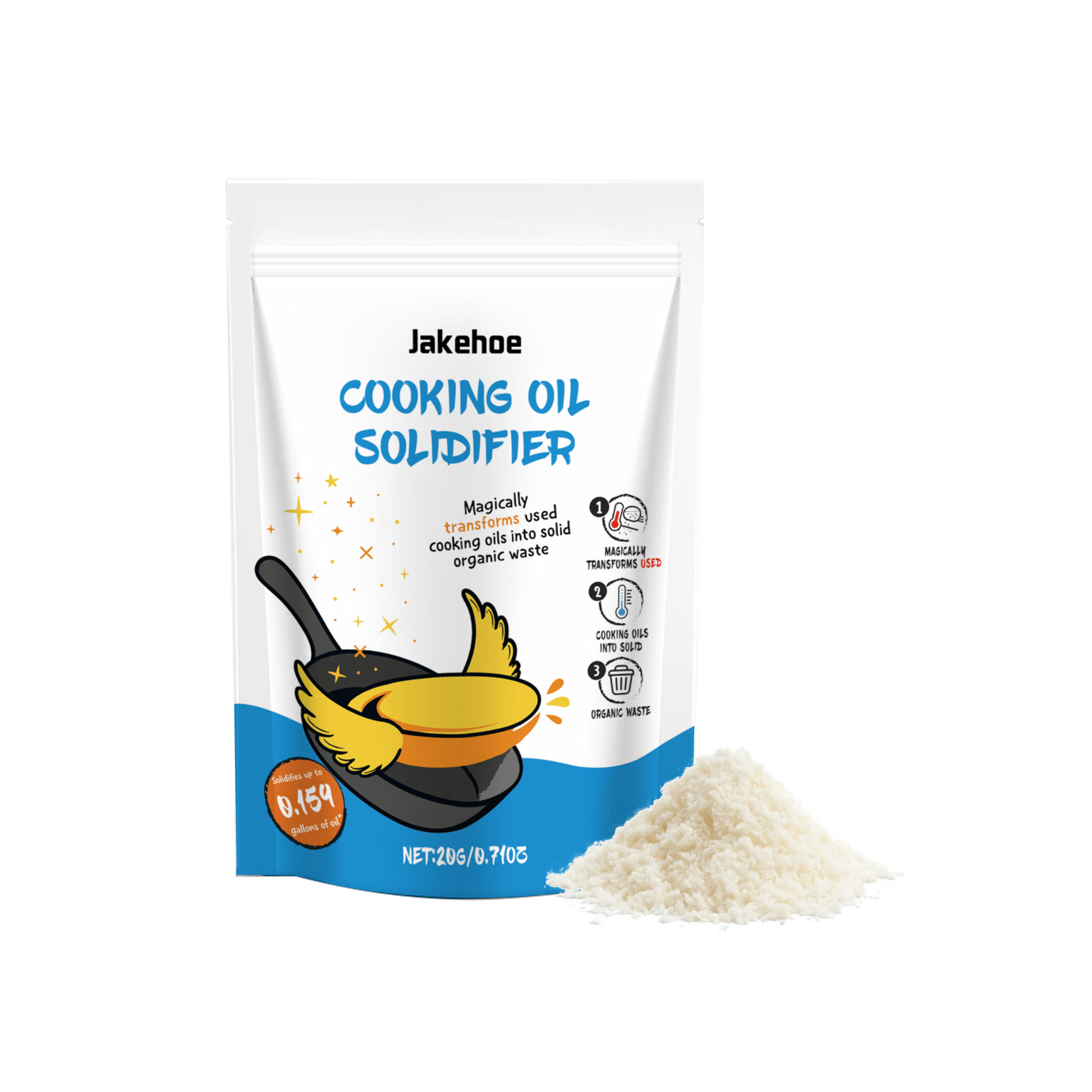 Cooking Oil Solidifier Easy Gr - đánh giá và giá Home Cooking Oil Disposal