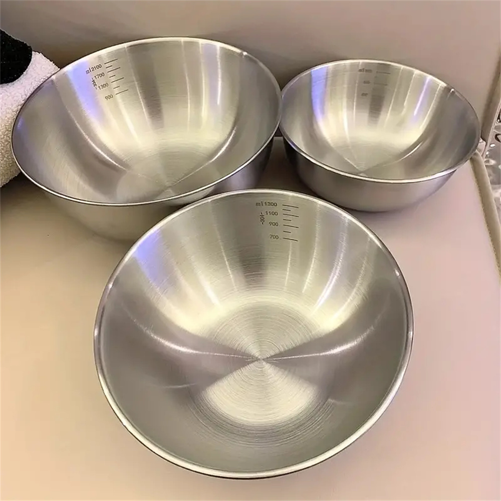 1-3 Stainless Steel Bowl Set w - đánh giá và giá Home Cooking Food