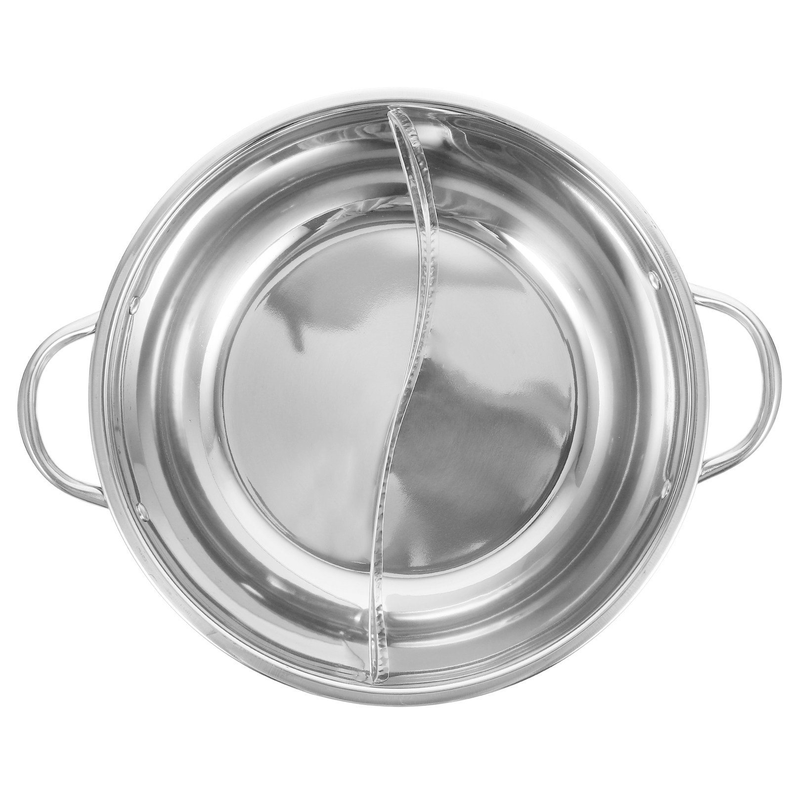 Divided Hot Pot Stainless Stee - đánh giá và giá Home Cooking Restaurants