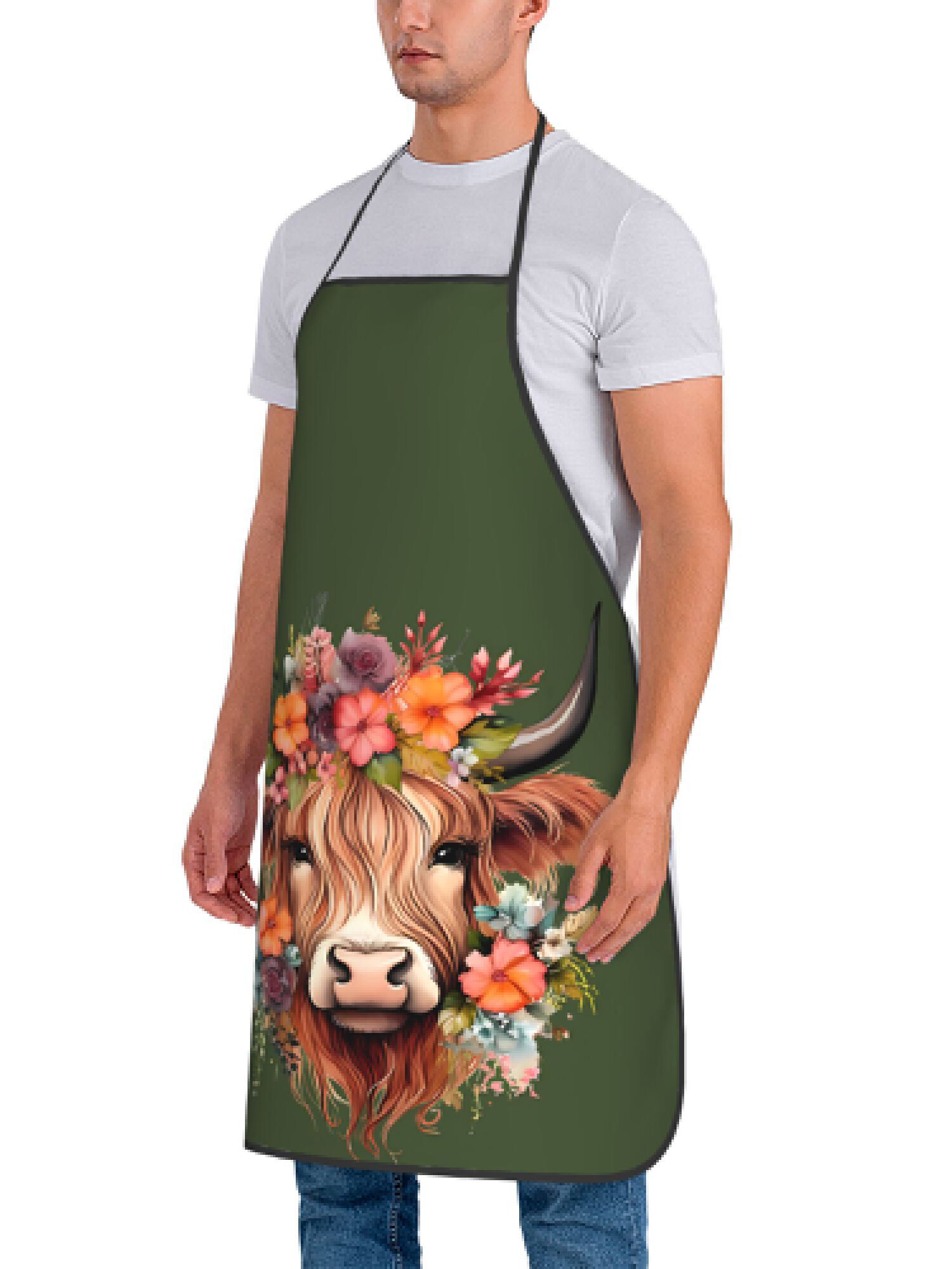 1 Piece of Fun Highland Cow Fl - đánh giá và giá Home Cooking Ideas