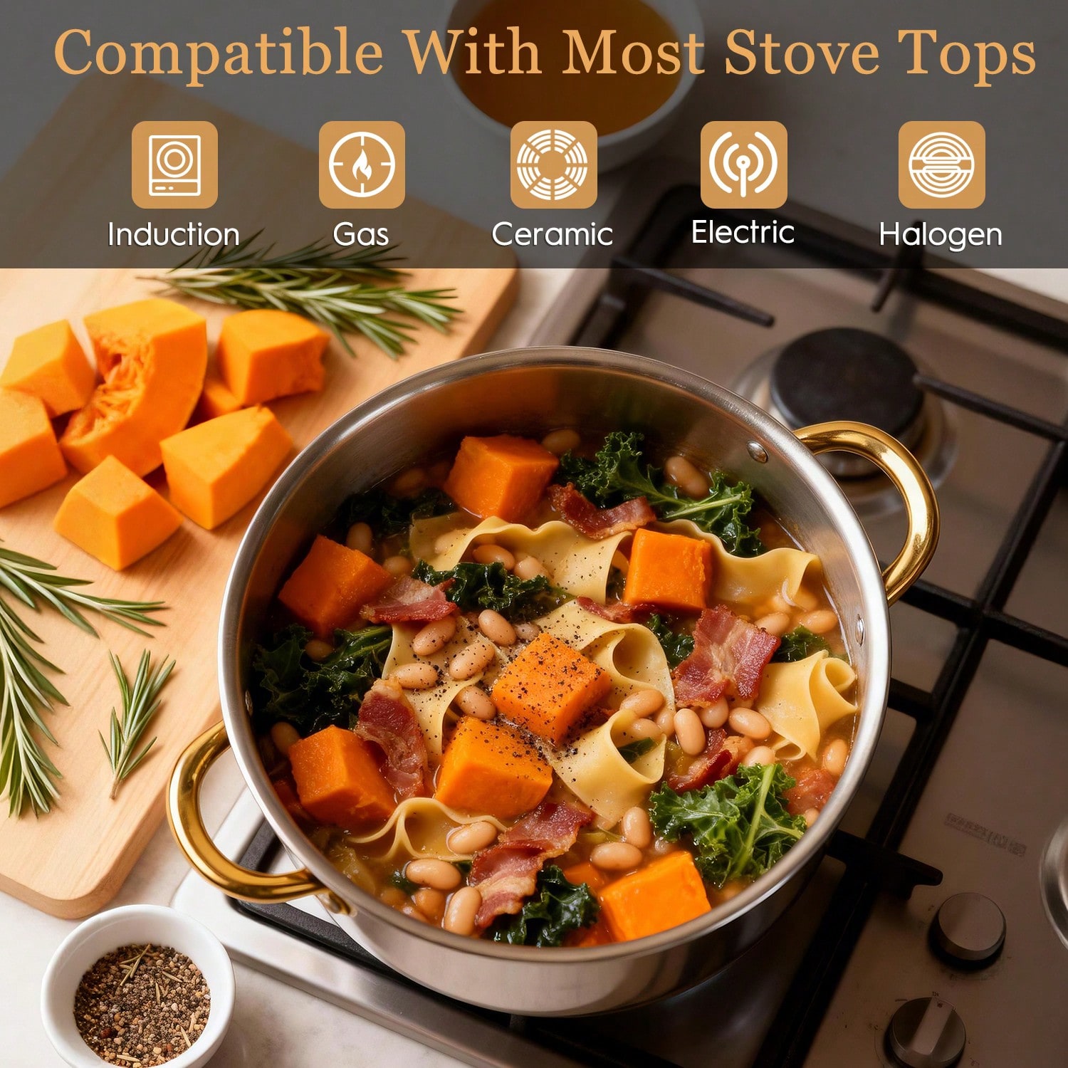 Stainless Steel Pot Set Modern - đánh giá và giá Home Cooking Restaurants