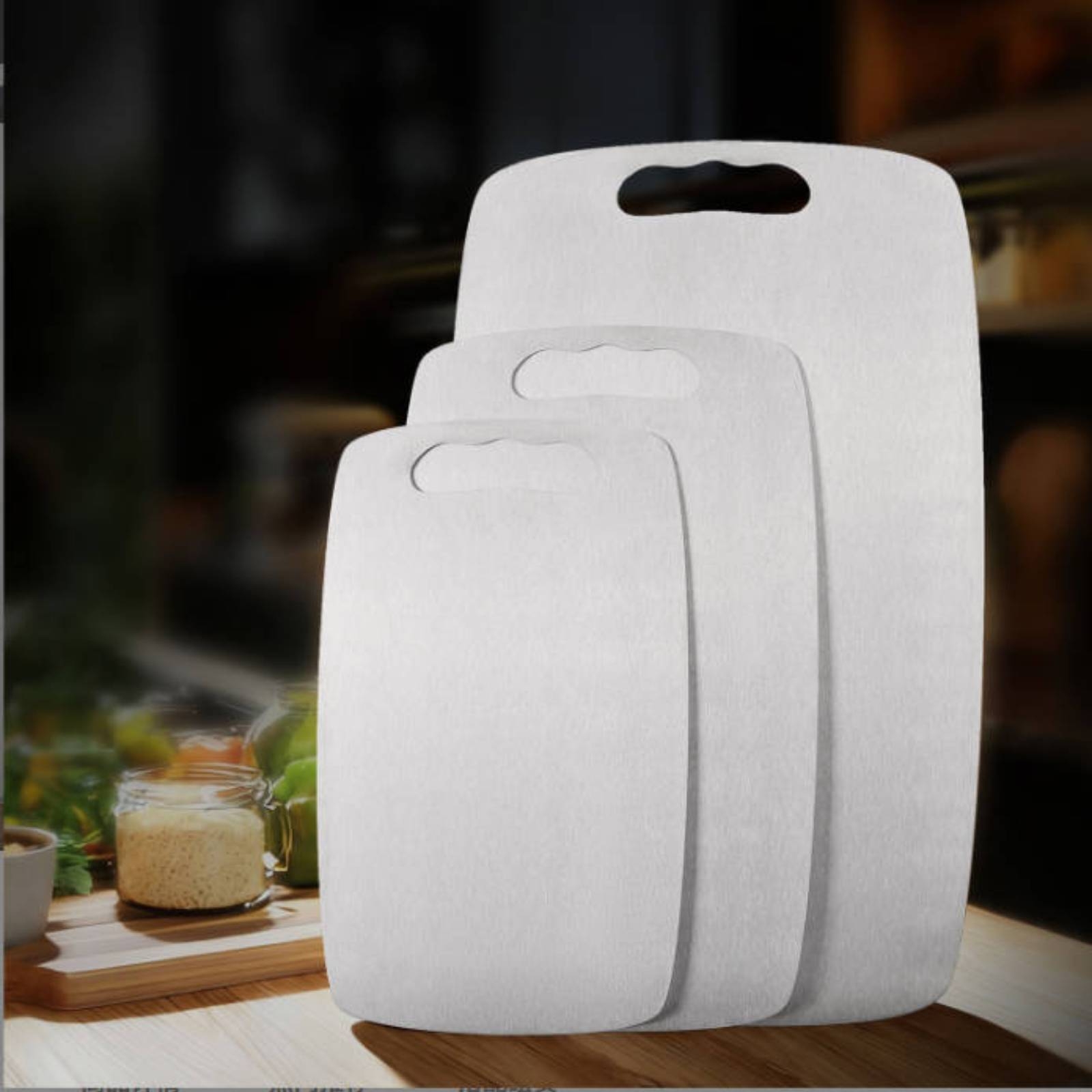 Stainless Steel Cutting Board  - đánh giá và giá Home Cooking Food