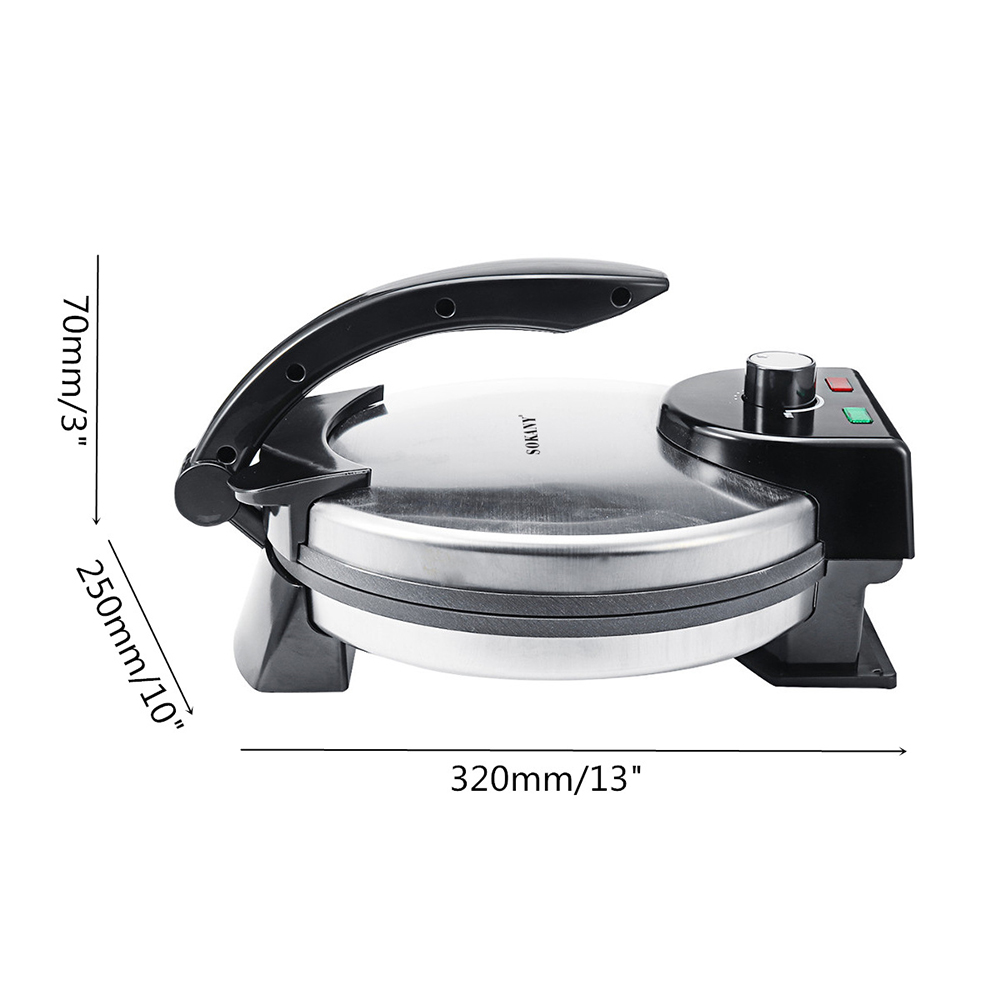 1500W Non Stick Electric Crepe - đánh giá và giá Home Cooking Quesadilla