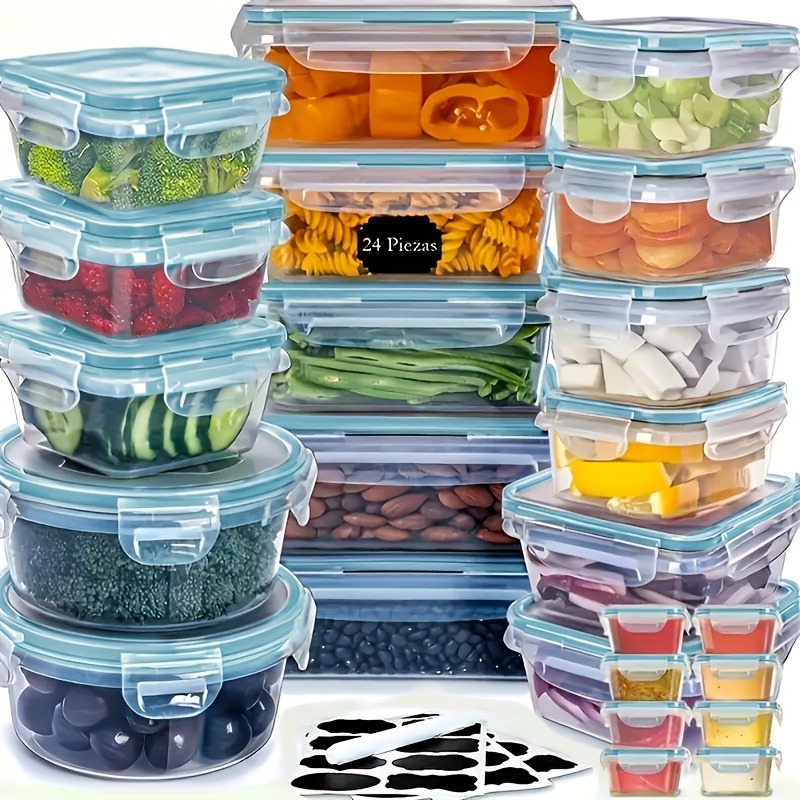 48PCS BPA-Free Food Storage Se - đánh giá và giá Home Cooking Food