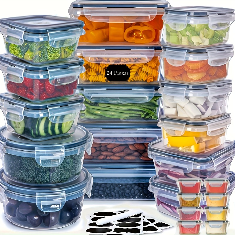 48PCS BPA-Free Food Storage Se - đánh giá và giá Home Cooking Food