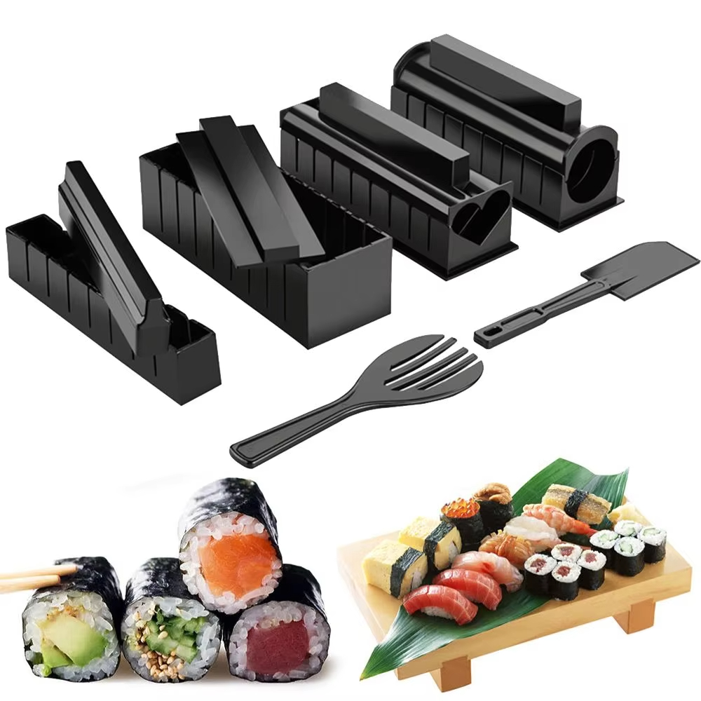 3/10pcs Set Japanese Sushi Mak - đánh giá và giá Sushi Mat Bamboo