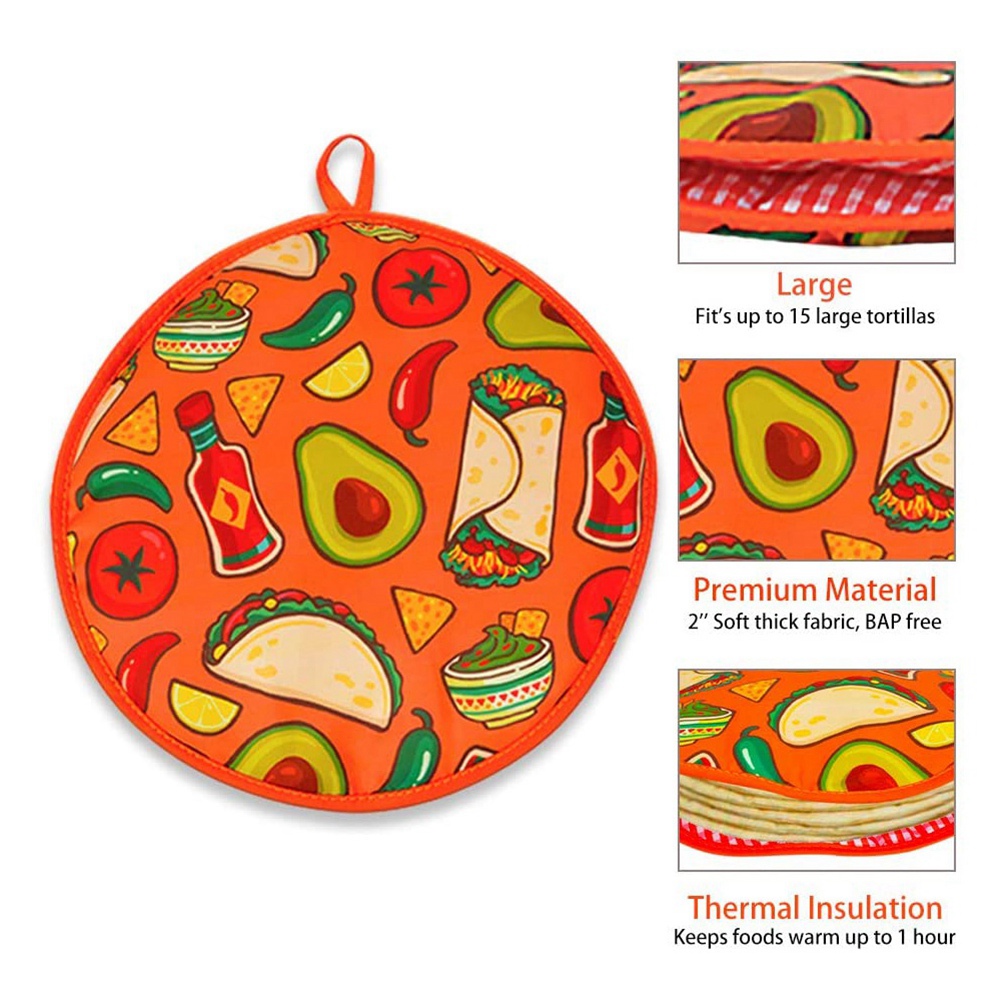 ABUN-2Pcs 12Inch Cloth Bag For - đánh giá và giá Tortilla Warmer Cloth