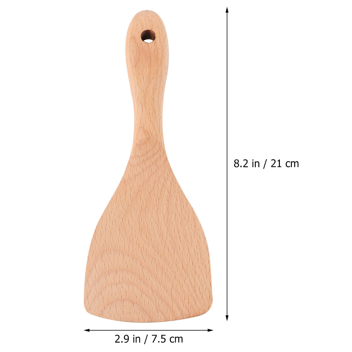 1pc Wooden Rice Shovel Natural - đánh giá và giá Home Cooking Restaurants