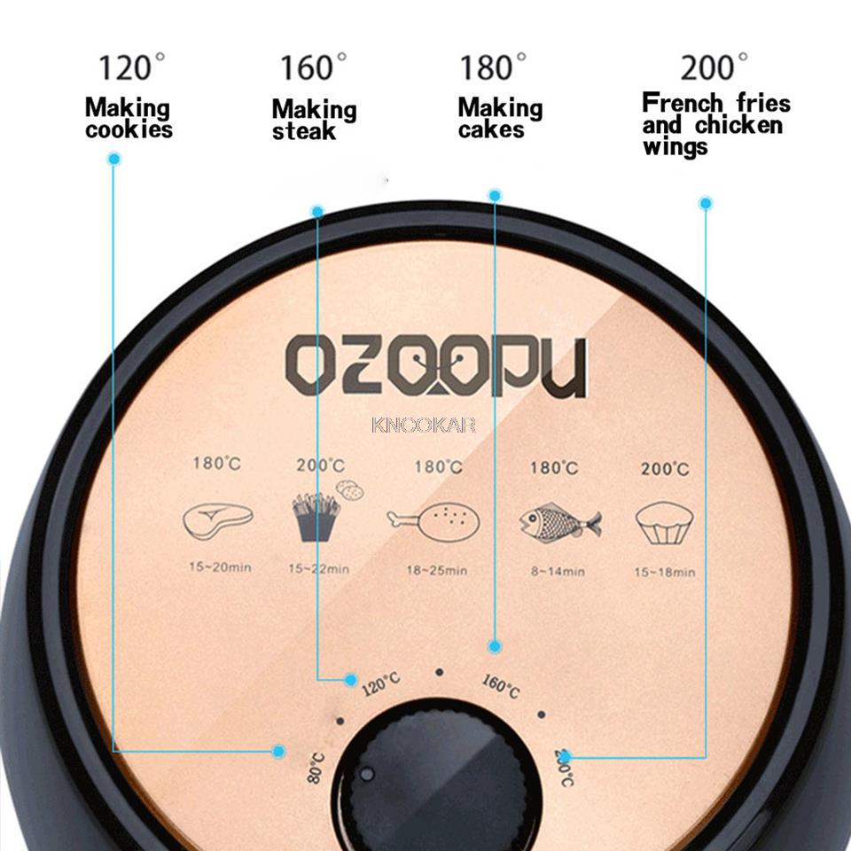 Smart Air Fryer without Oil Ho - đánh giá và giá Home Cooking Oil Disposal