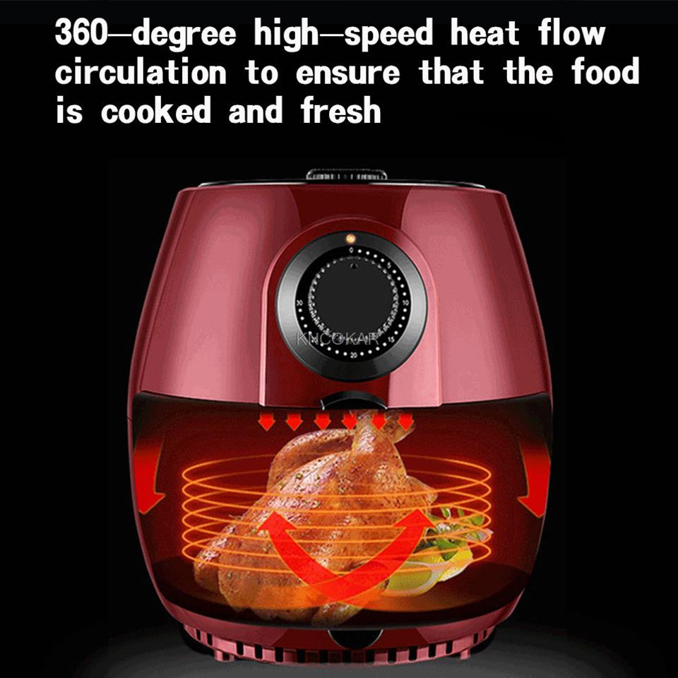 Smart Air Fryer without Oil Ho - đánh giá và giá Home Cooking Oil Disposal